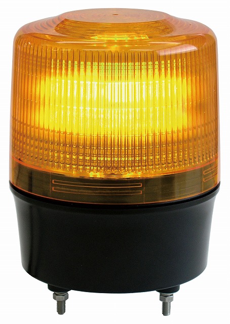 日恵製作所　VL12R-200XY　黄　LED回転灯　ニコトーチ・120　AC100～200V　制御入力有り