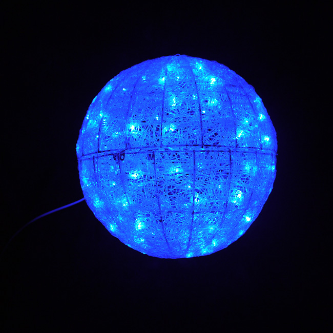 LEDグローボール　LED-BALL-B-450　Ф450　ブルー