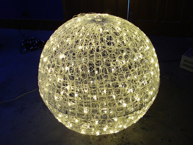 LEDグローボール　LED-BALL-SG-800　Ф800　シャンパンゴールド