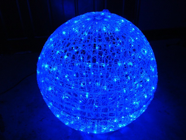 LEDグローボール　LED-BALL-B-800　Ф800　ブルー
