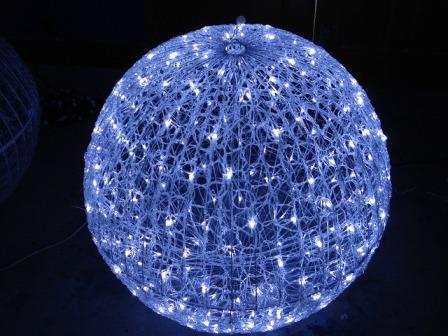 LED　RGBボール・LEDグローボール・LEDクリスタルグローボール