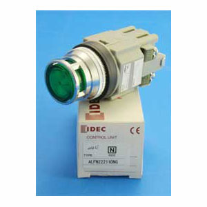 ・IDEC(和泉電気)/ALFN22211DNG　緑　φ30シリーズ照光押ボタンスイッチ　ALFN2形　
