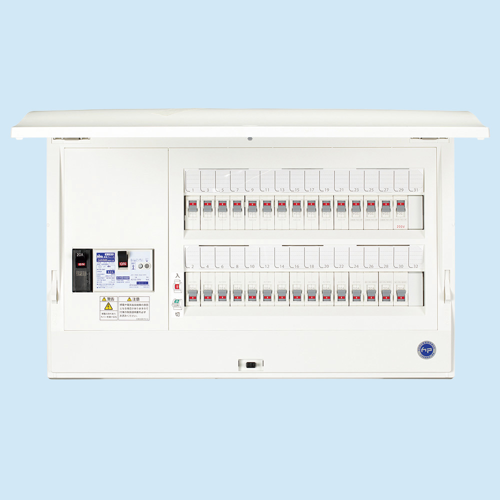 日東工業　HCD3E7-262TB2　ホーム分電盤（ドア付）　エコキュート（一次側）＋IH対応　
