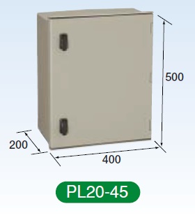 通販 | 日東工業 PL20-55A フカサ200 PL形プラボックス 木製基板タイプ 