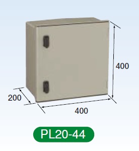 日東工業　PL20-44A　フカサ200　PL形プラボックス　木製基板タイプ　防塵・防水構造