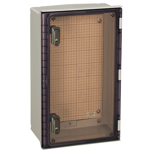日東工業　PL16-54CA　PL形プラボックス　透明扉・木製基板タイプ