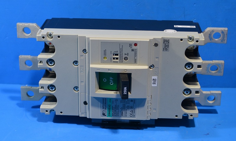 通販 | 富士電機 EW400EAG 3P250A 配線用遮断器 漏電警報付① AC100