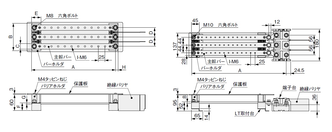 通販 | 日東工業 BP43-102T 二次分岐セット・主幹端子タイプ