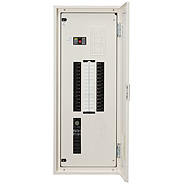 日東工業　PNL3-08-TM5J　ライトベージュ・PNL3-08-TM5JC　クリーム　アイセーバープラグイン電灯分電盤　自動点滅回路付（MC5個）　サーキット