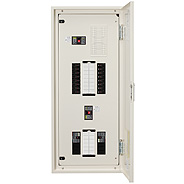 日東工業　PEN10-44-P102J　ライトベージュ・PEN10-44-P102JC　クリーム　アイセーバープラグイン分電盤　動力回路2個付（三相3線式）　漏電