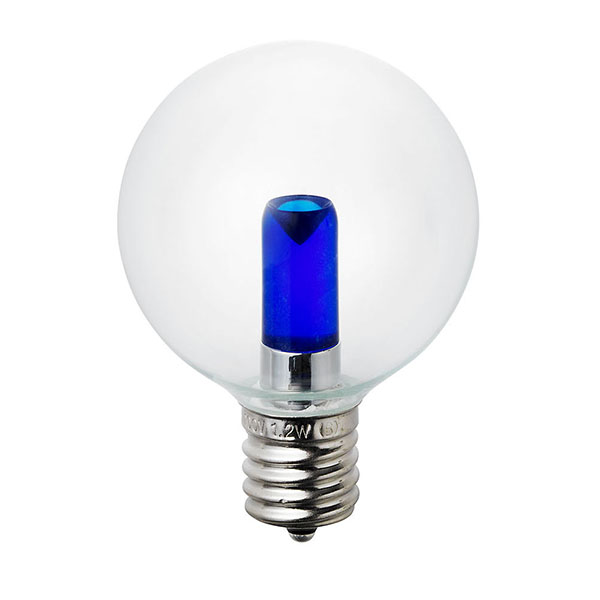 LED電球　LDG1CB-G-E17-G263　クリアブルー　G50　E17　1.2W　（10入）
