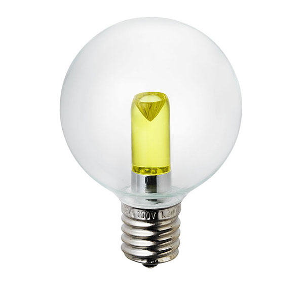 LED電球　LDG1CY-G-E17-G264　クリアイエロー　G50　E17　1.2W　（10入）