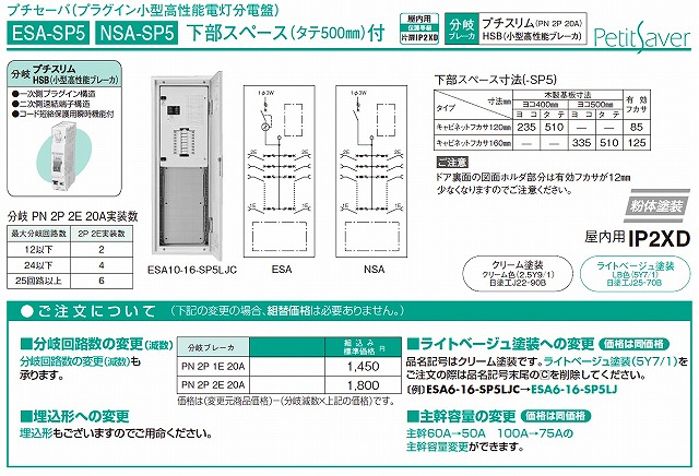 日東工業 ENA25-28-TMJC スリムセーバ標準電灯分電盤 :ENA25-28-TMJC