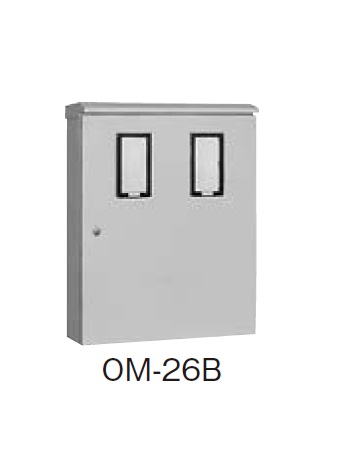 日東工業 OM-18B ライトベージュ塗装 引込計器盤キャビネット 設置端子