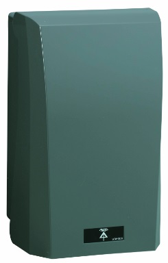 未来工業（MIRAI)　WBV-2DG（ダークグレー）　ウオルボックス（プラスチック製防雨ボックス）　タテ型