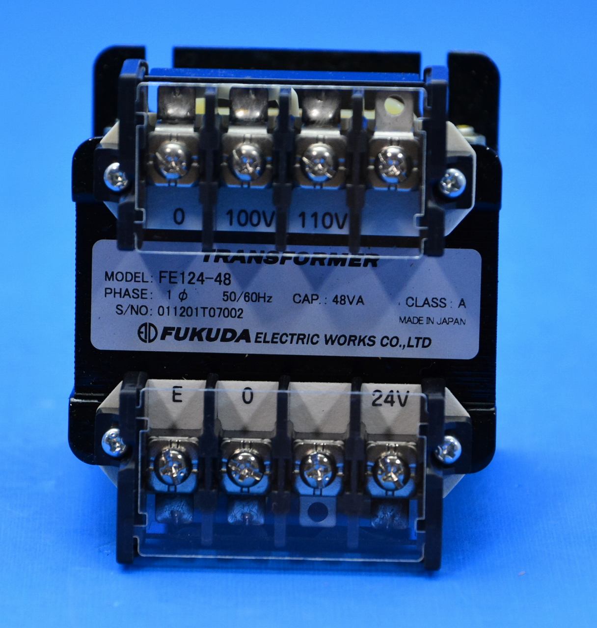 通販 | 福田電機製作所 FE124-48 単相複巻標準変圧器＜FEシリーズ