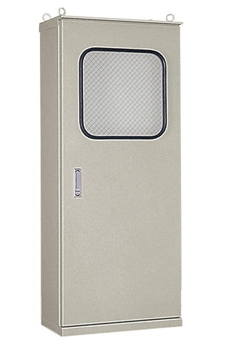 日東工業　SOEM35-716　ステンレス屋外用窓付自立制御盤キャビネット