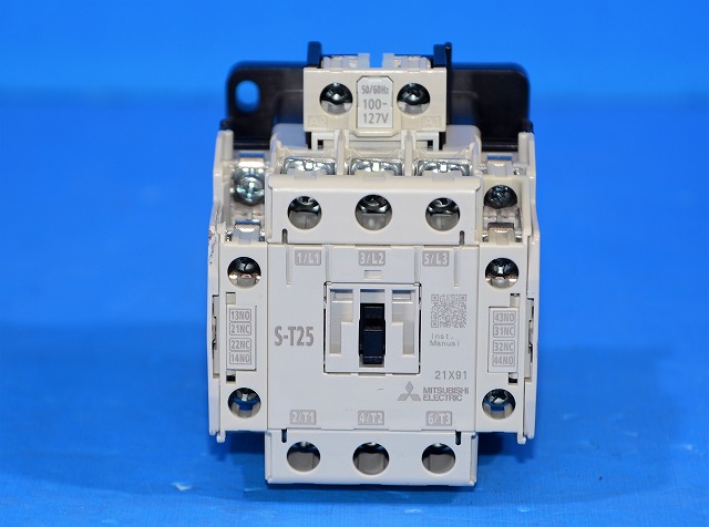 三菱電機　S-T25　操作コイルAC100V　非可逆式電磁接触器