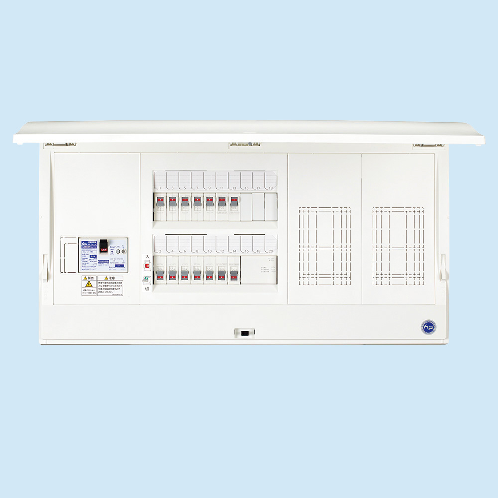 HCD3E6303G2（HCD3E6-303G2）ガス発電システム対応 ホーム分電盤 ドア付 露出・半埋込共用型 30+3 60A 日東工業