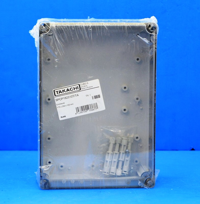 タカチ電機　SPCP182510T/TA　SPCP型ポリカーボネートボックス　在庫品