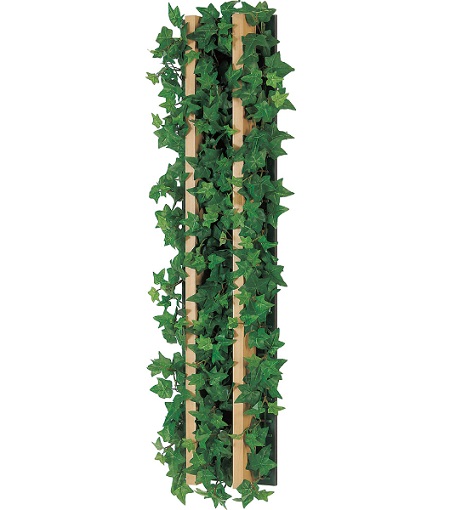 グリーンモード　連接グリーン（単品）　GR1097　23-90　壁面緑化　木桟付きライン　 ナチュラル
