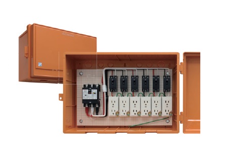 テンパール工業　TP15-6C5　（TP156C5)　屋外電力用仮設ボックス