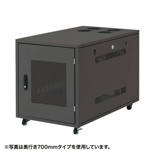 サンワサプライ　CP-SVNC6　19インチサーバーボックス(12U・奥行き1000mm)　