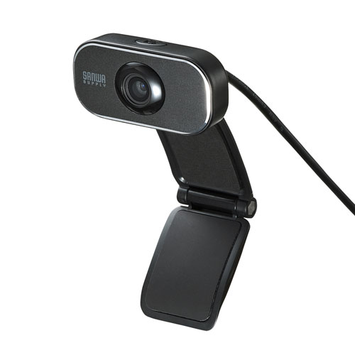 サンワサプライ　CMS-V41BK　WEBカメラ（フルHD対応・200万画素）