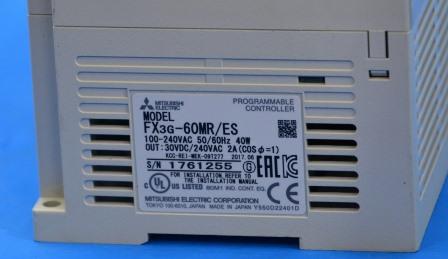 FX3G-60MR/ES シーケンサー - rehda.com