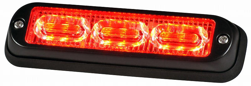 日恵製作所　パワーフラッシュ　NY9672R　赤　ビーズタイプ　車載用LED警告灯