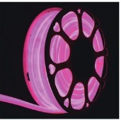 2芯丸型ネオンロープライトスリム型　ピンク色　13NEONROPEP　20m