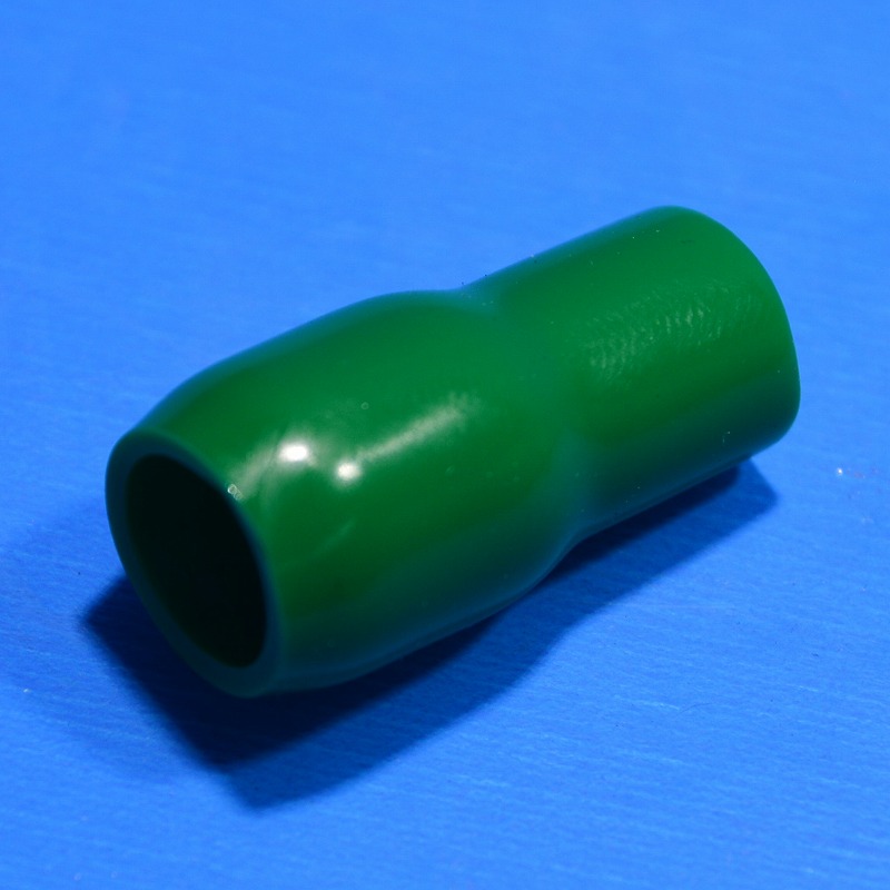 ニチフ端子工業　TIC-22　緑　バラ　圧着端子用絶縁キャップ