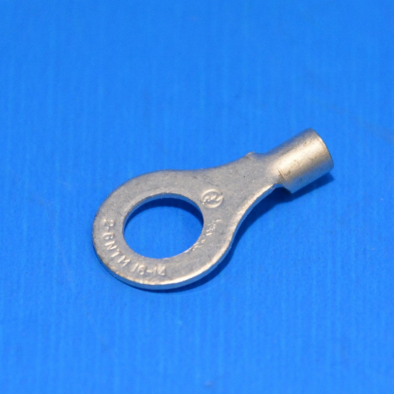 ニチフ　R2-6　バラ売り　銅線用裸圧着端子(R形)丸形
