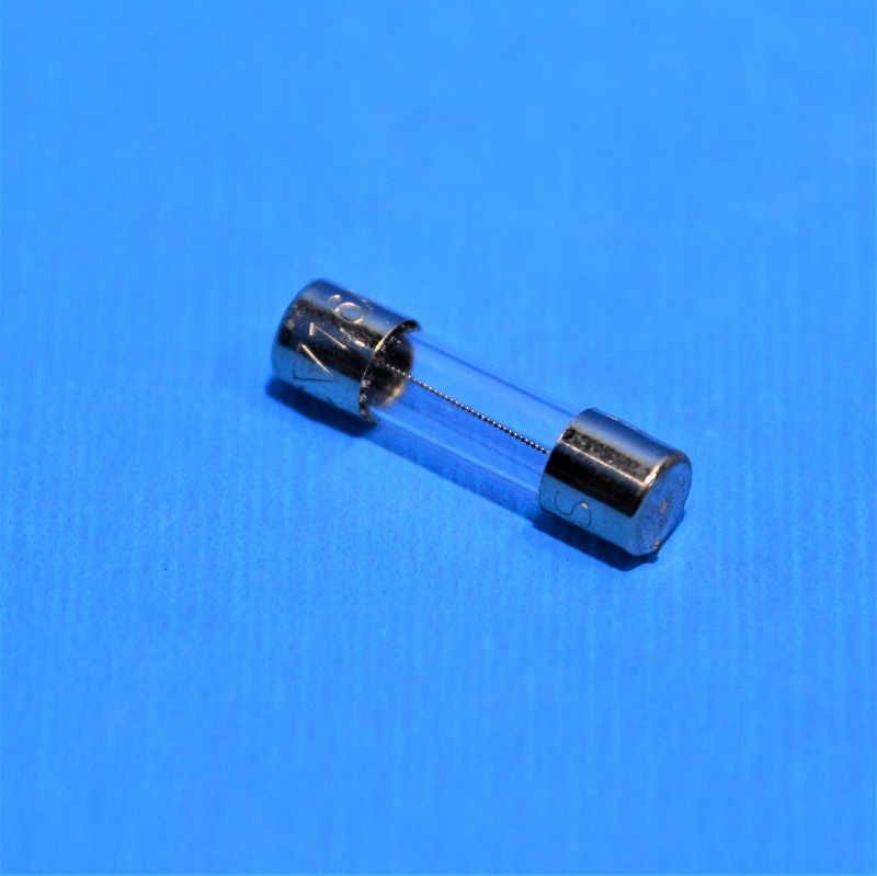 SOC　1.6A・125V　φ5.2×20mm　4本　ミニガラス管ヒューズ