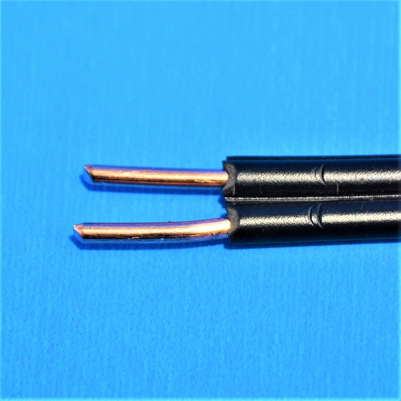 テイコク　【20M】　DVケーブル　DVF 引込用ビニル絶縁電線　2mm ２芯　 架空引込線
