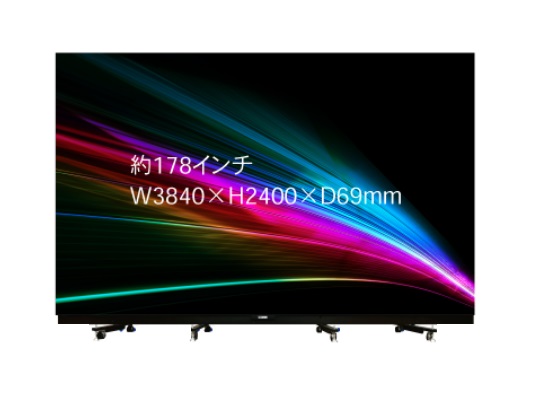 三幸電子　LEDビジョン　サンサンビジョン　スタンダードモデル（LEDピッチ2.5mm）　178インチ　（片面・屋内用）