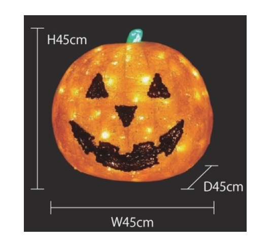 3Dハロウィンパンプキン　3DPUMPKINS（小）