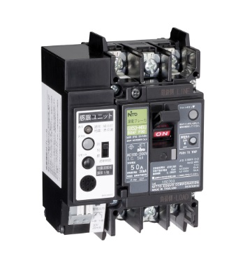 日東工業　GX63-MGU　3P　60A　F30　感震機能付スリム3P漏電ブレーカ
