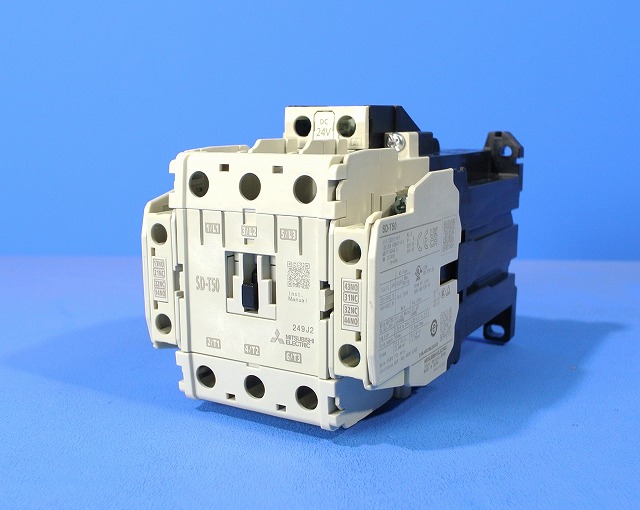三菱電機　電磁接触器 直流操作形　SD-T50　DC24V　
