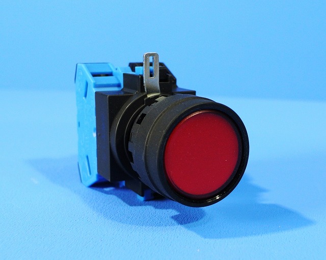 IDEC (アイデック)　HWシリーズ 照光押ボタンスイッチΦ22 (丸平形 LED)　HW1L-M110Q4R