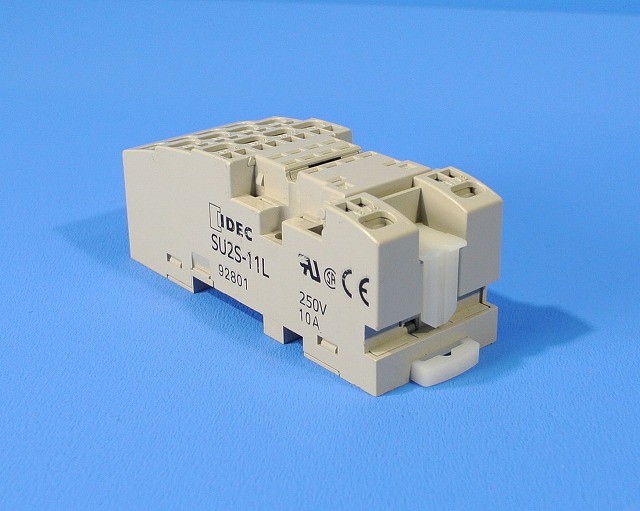 IDEC (アイデック)　スプリングクランプ式リレーソケット　SU2S-11L　