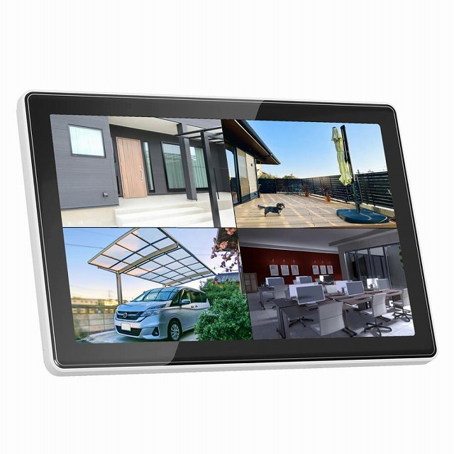 F.R.C　10インチモニター一体型ネットワークデジタルレコーダー　NX-DR14M (W)