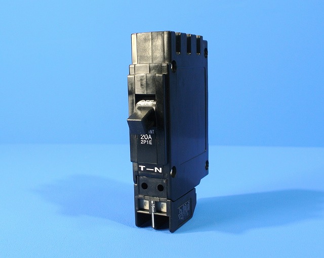 三菱電機　分電盤用遮断器 電源側プラグイン形ノーヒューズ遮断器　BH-CP1NT 20A　負荷側速結端子形（QT）