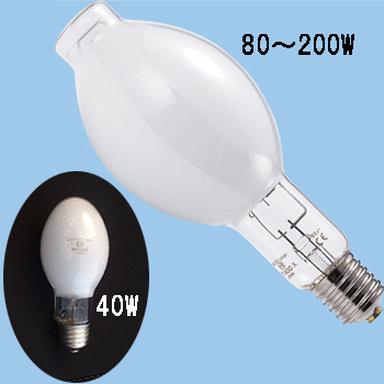 通販 | 岩崎電気 HF80X E26 水銀ランプ アイパワーデラックス 蛍光形 