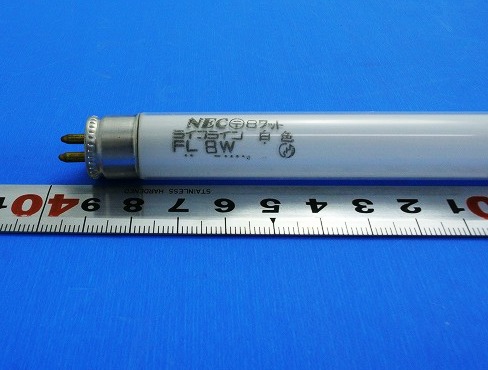 通販 | NEC FL8W 白色 蛍光ランプ（8形直管蛍光灯 スタータ形