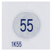 日東工業　1K55　サーモカラーセンサー（不可逆）・標準型1温表示タイプ