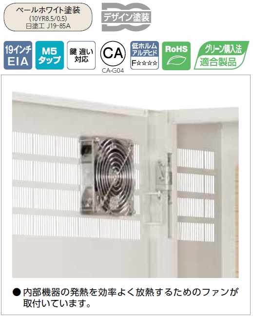 通販 | 日東工業 THD34-6513-DF HUB収納キャビネット 壁掛け・ドア 