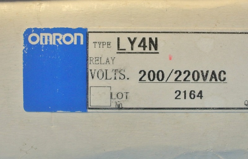 通販 | オムロン LY4N AC200/220V バイパワーリレー