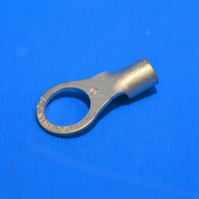 ニチフ　R8-10　（10個）　銅線用裸圧着端子(R形)丸形