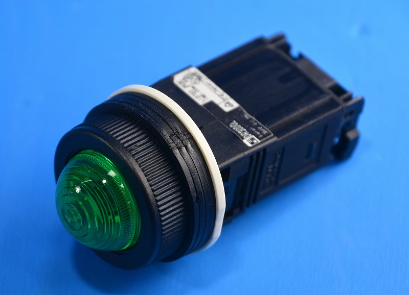 富士電機　DR30D0L-M4G　φ30丸フレーム表示灯（白熱照光）　DR30D0L-M4G